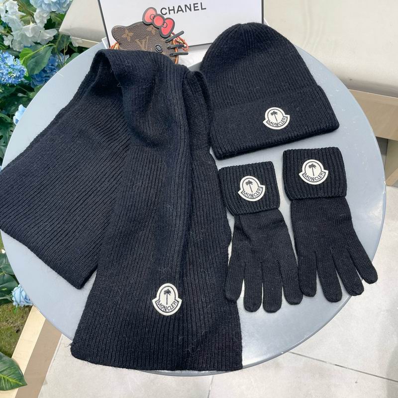 Moncler scarf  hat gloves (17)