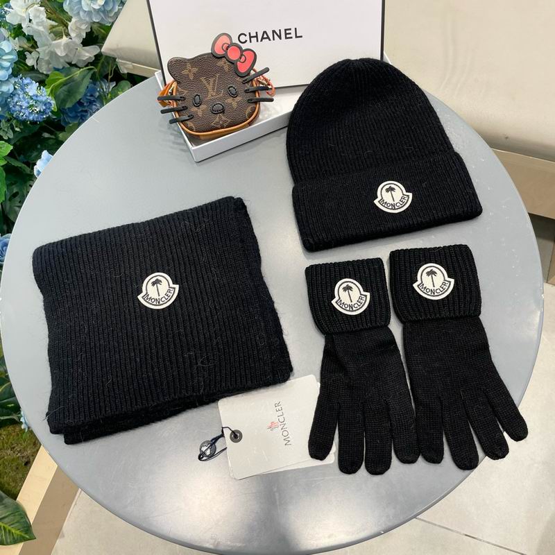Moncler scarf  hat gloves (18)
