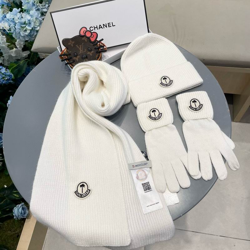 Moncler scarf  hat gloves (2)