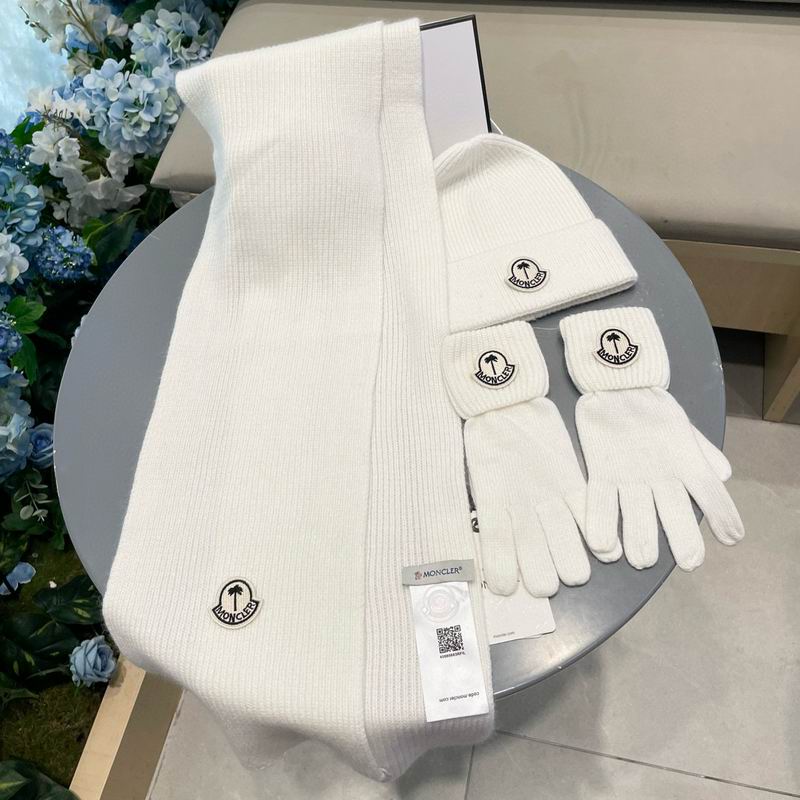 Moncler scarf  hat gloves (3)