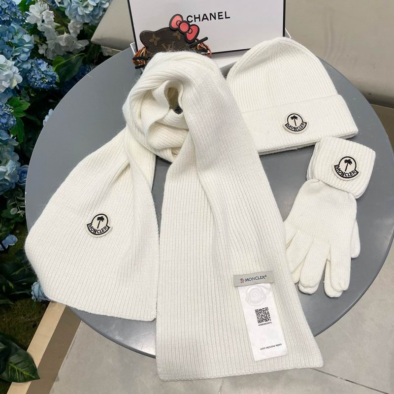 Moncler scarf  hat gloves (4)