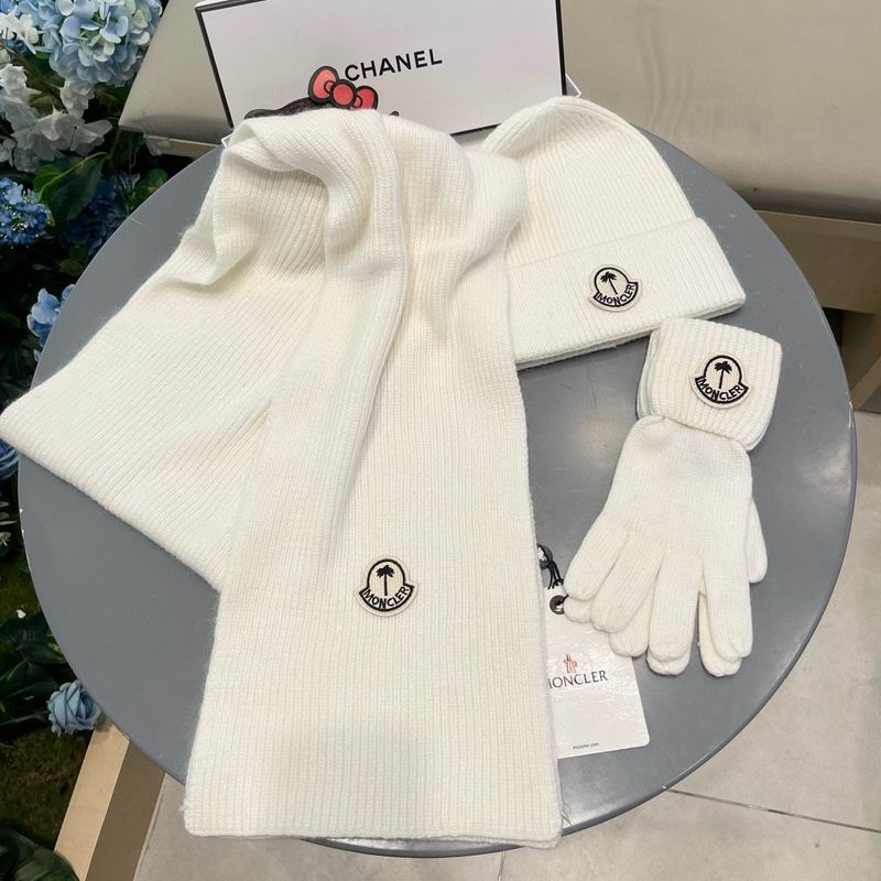 Moncler scarf  hat gloves (8)