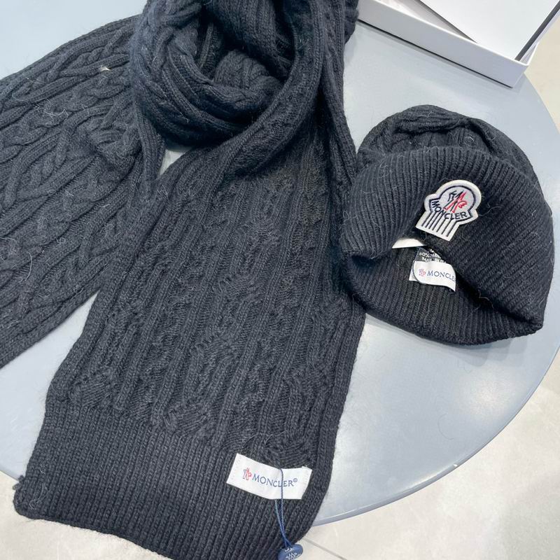 Moncler scarf hat (2)