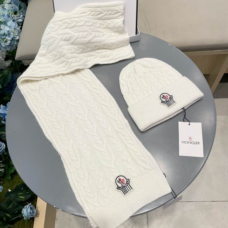 Moncler scarf hat (34)