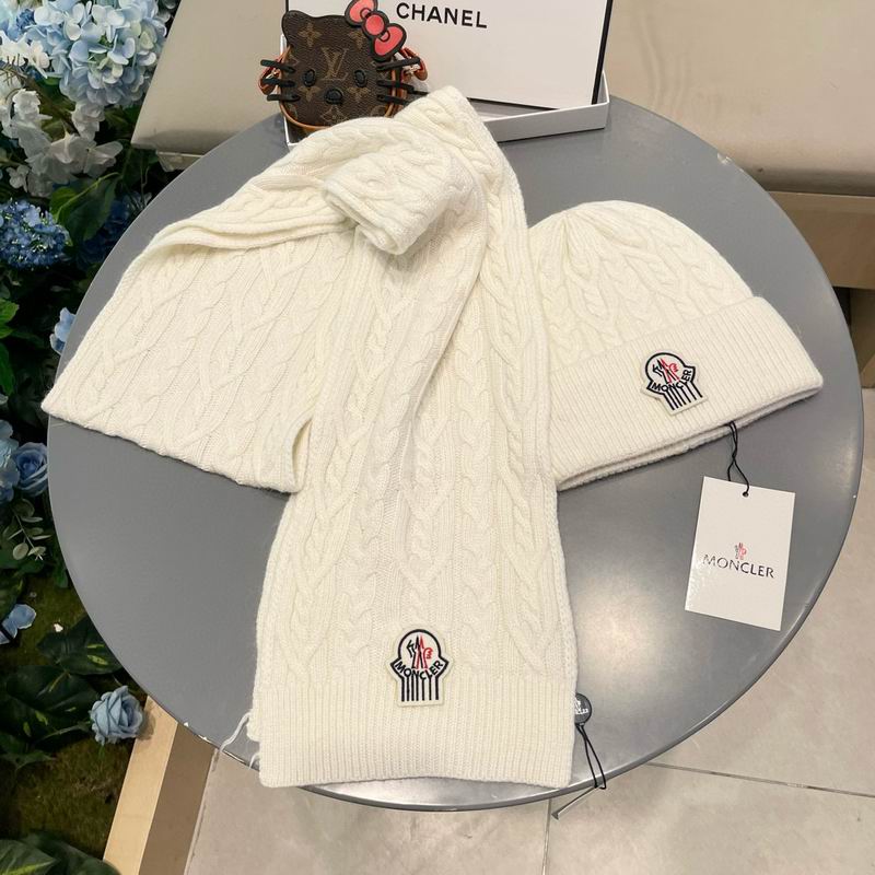 Moncler scarf hat (35)