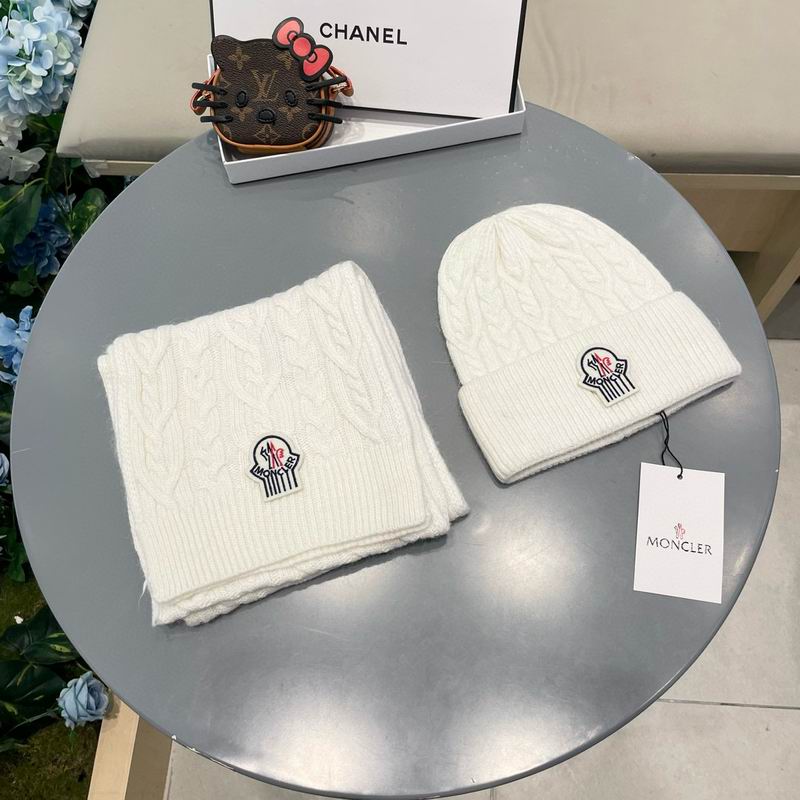 Moncler scarf hat (36)