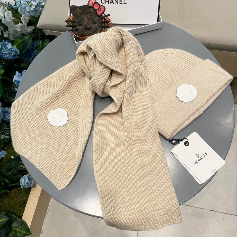 Moncler scarf hat (42)