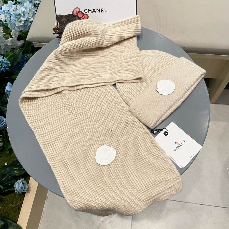 Moncler scarf hat (45)