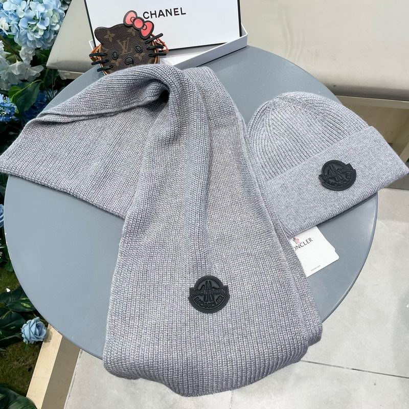 Moncler scarf hat (46)