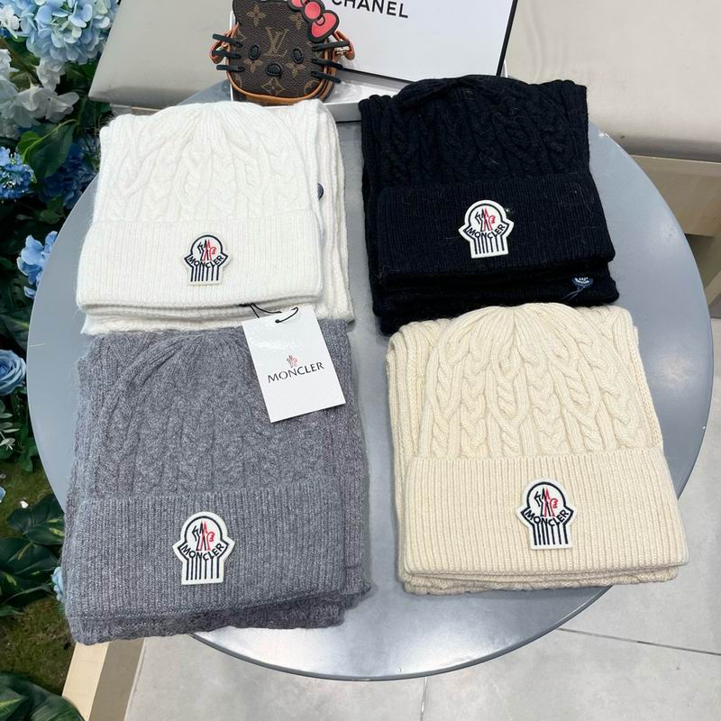 Moncler scarf hat (5)
