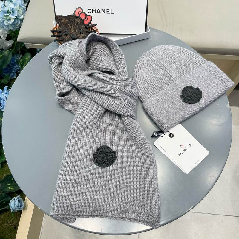 Moncler scarf hat (52)