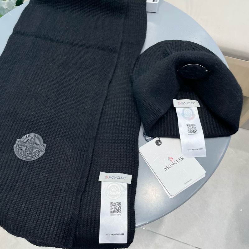 Moncler scarf hat (55)