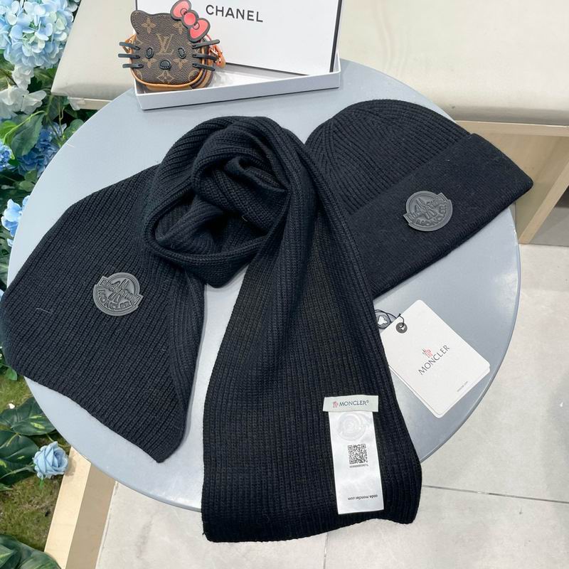 Moncler scarf hat (57)