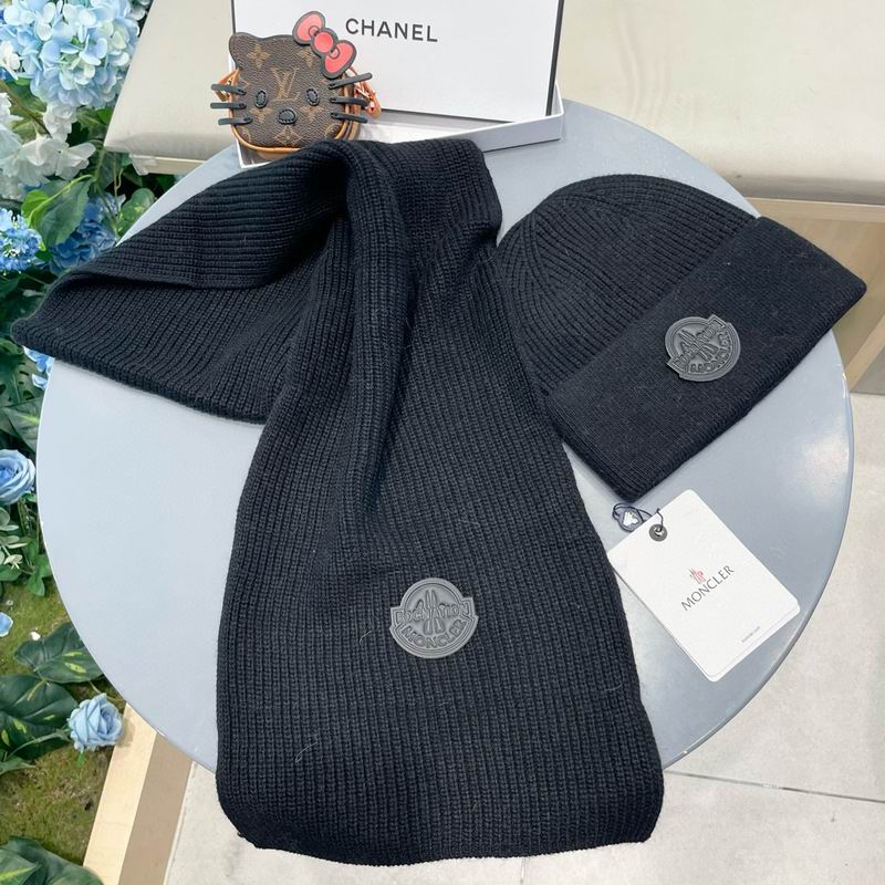 Moncler scarf hat (62)
