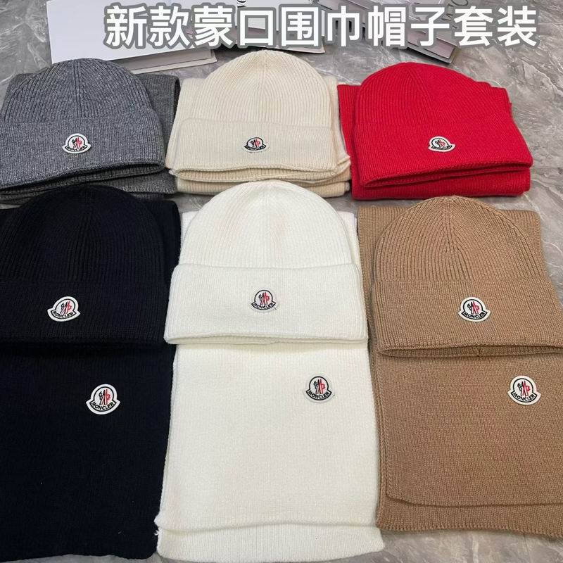 Moncler scarf hat (64)