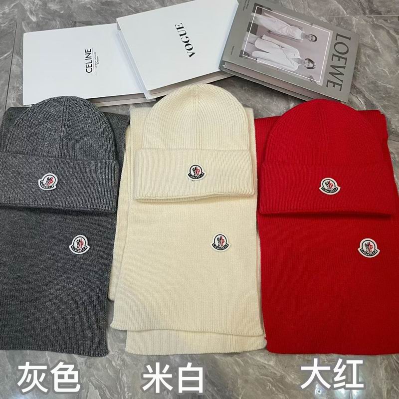 Moncler scarf hat (65)