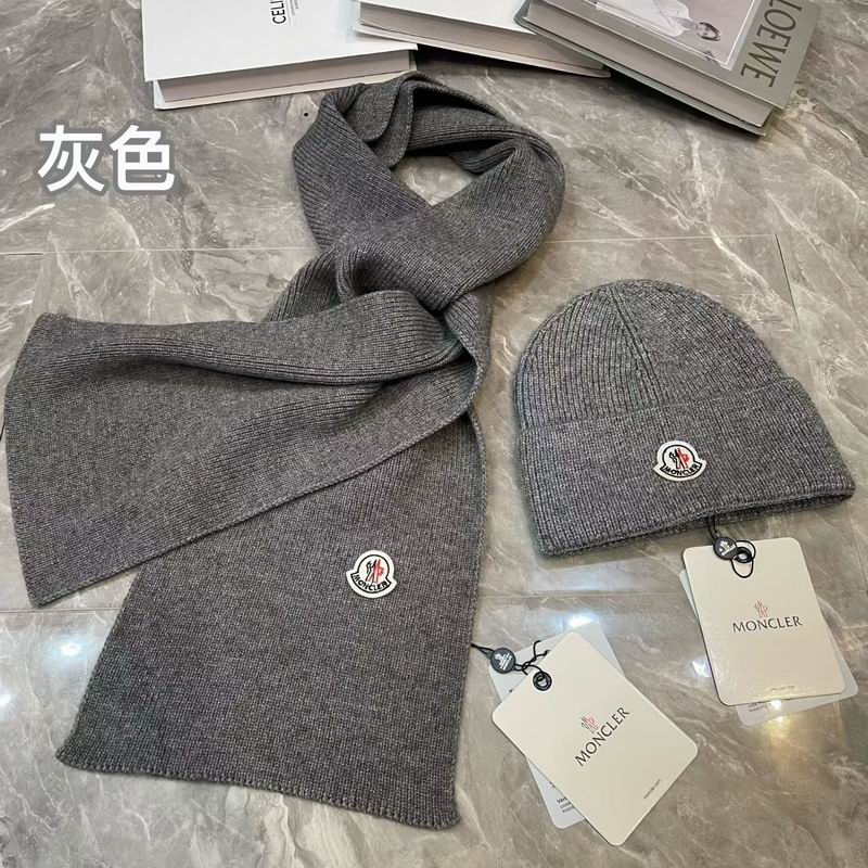 Moncler scarf hat (70)