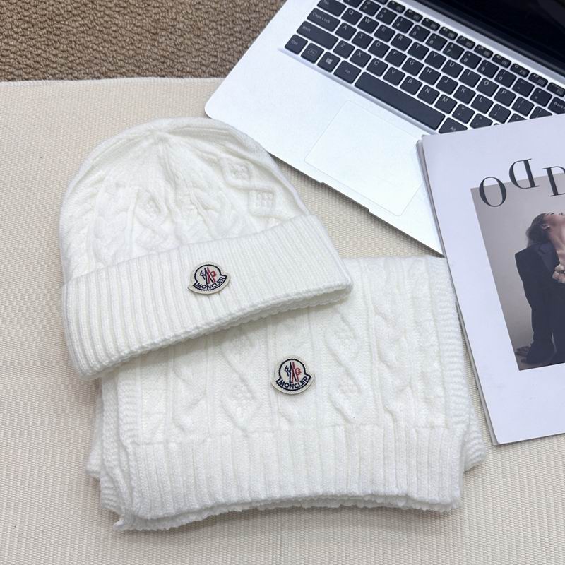 Moncler scarf hat (75)