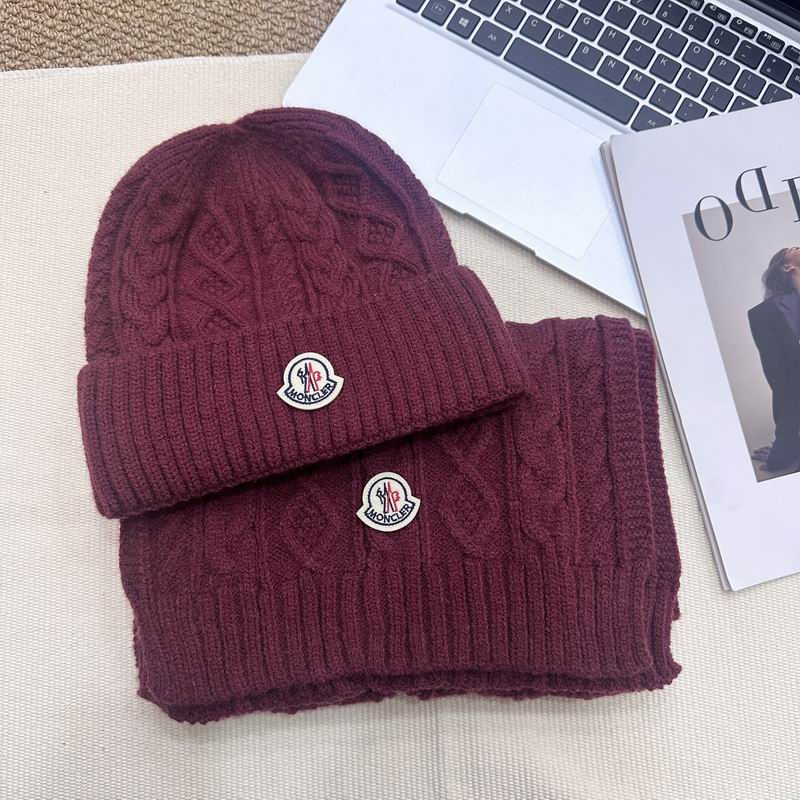 Moncler scarf hat (77)