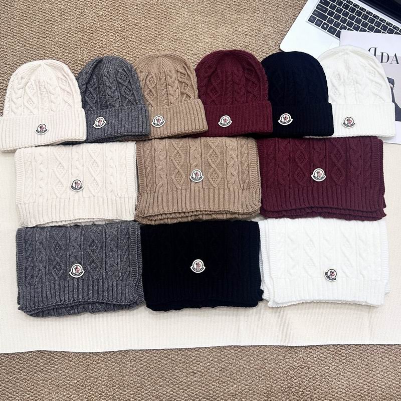 Moncler scarf hat (78)