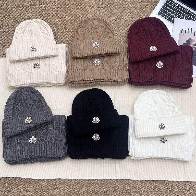 Moncler scarf hat (79)