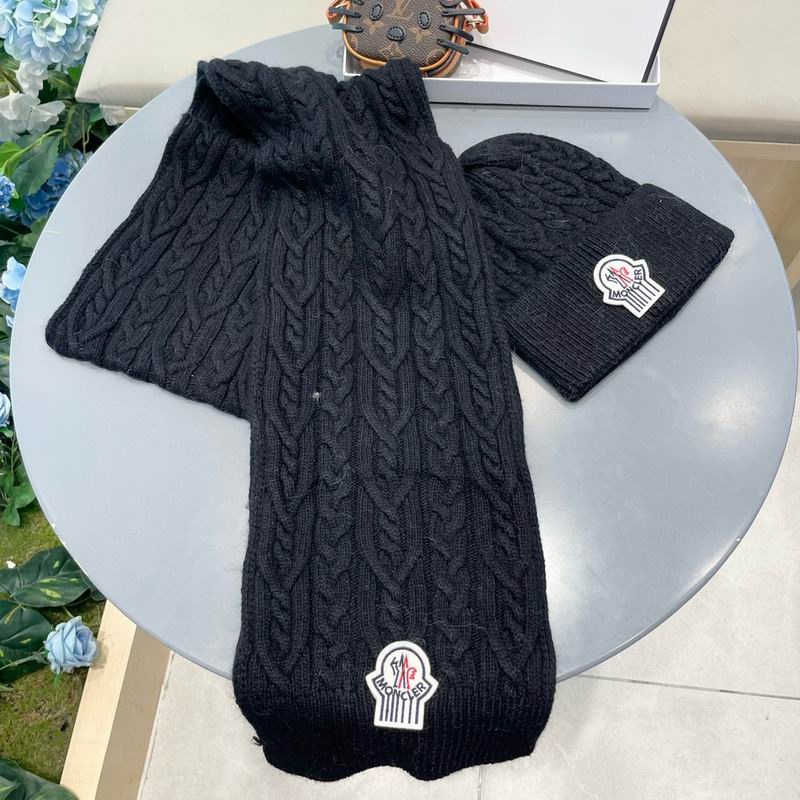 Moncler scarf hat (8)