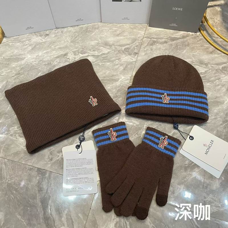 Moncler scarf hat gloves (14)