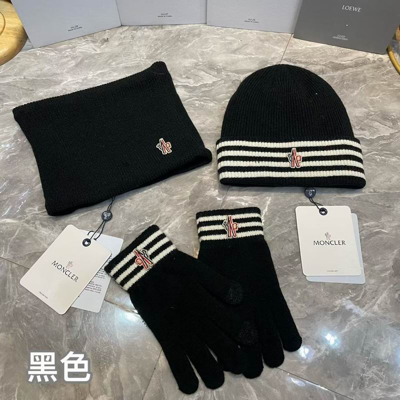 Moncler scarf hat gloves (17)