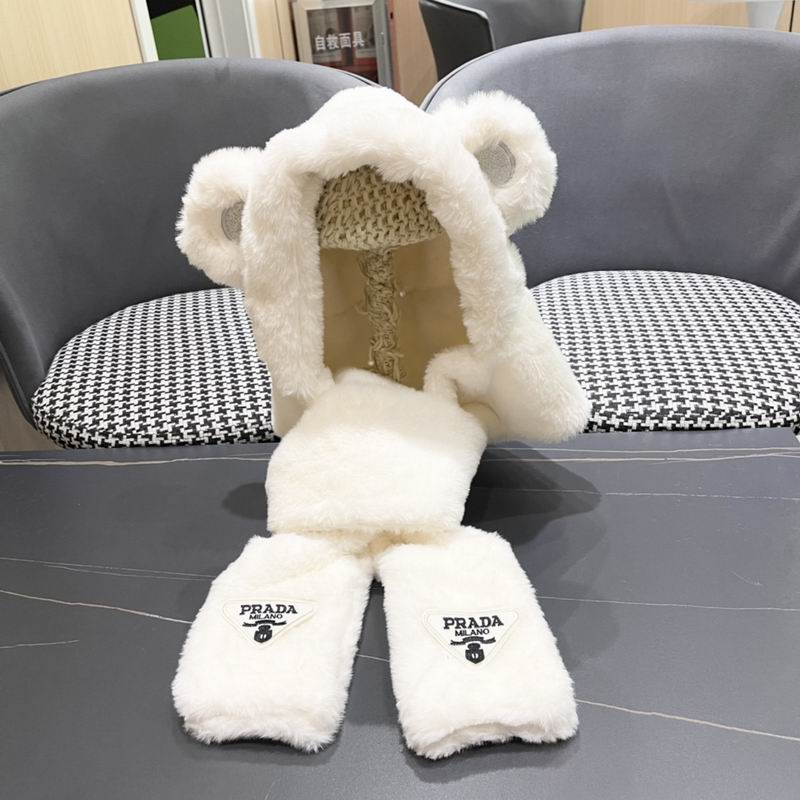 Prada Scarf Hat (355)