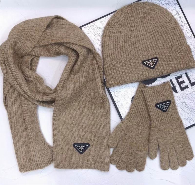 Prada Scarf Hat Gloves (10)