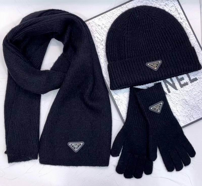 Prada Scarf Hat Gloves (11)