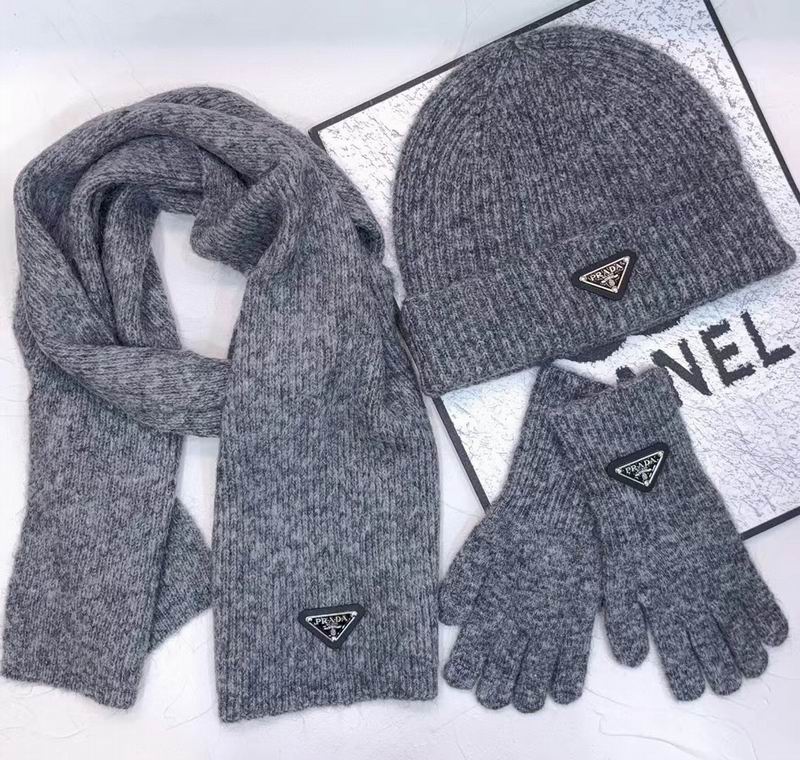 Prada Scarf Hat Gloves (12)