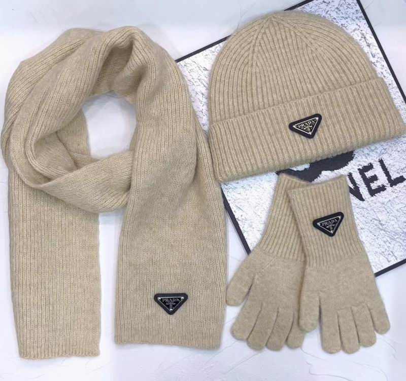 Prada Scarf Hat Gloves (13)