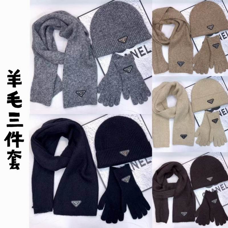 Prada Scarf Hat Gloves (14)