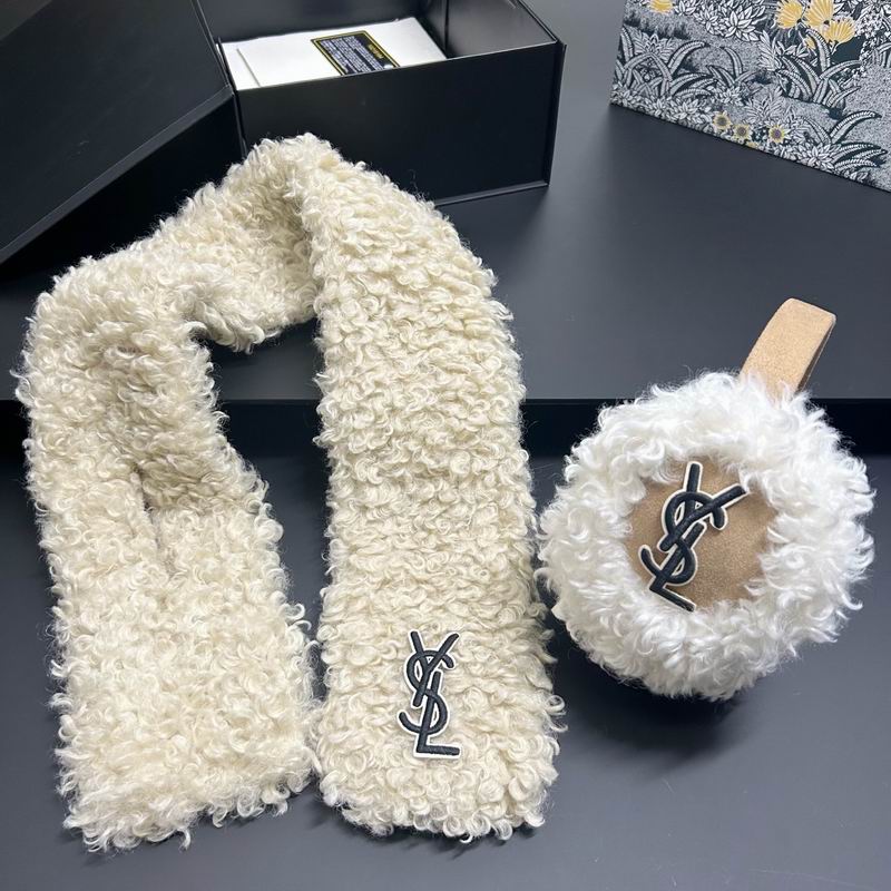 YSL Scarf earmuff dx (196)
