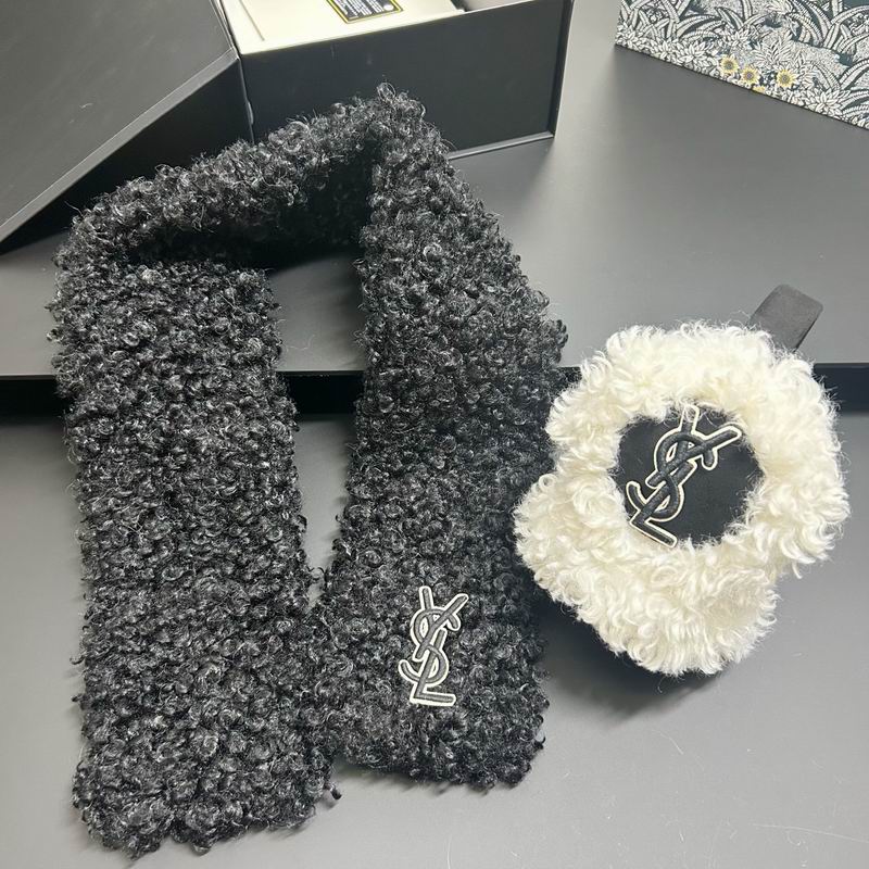 YSL Scarf earmuff dx (198)