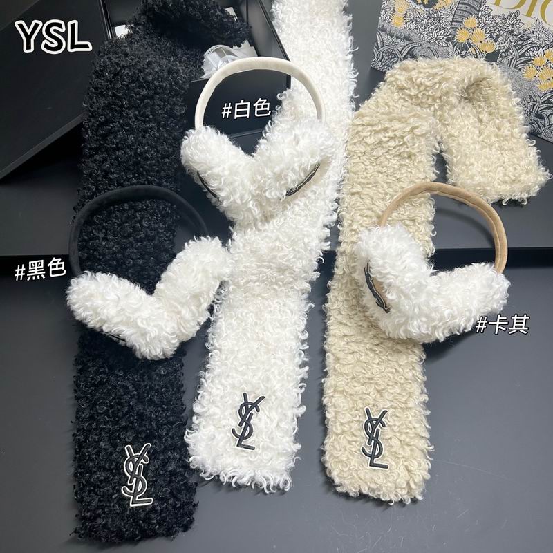 YSL Scarf earmuff dx (202)