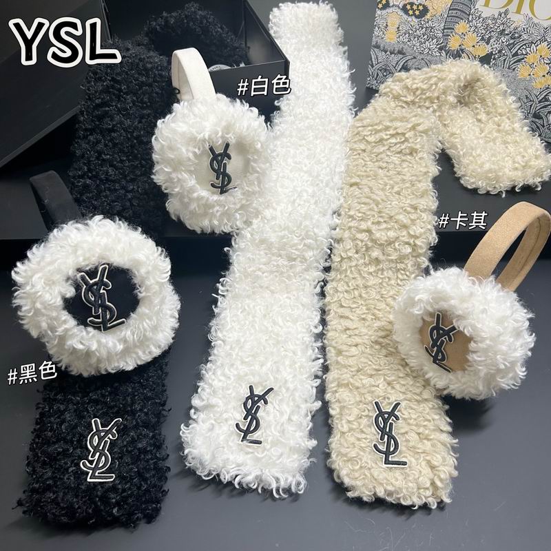 YSL Scarf earmuff dx (204)
