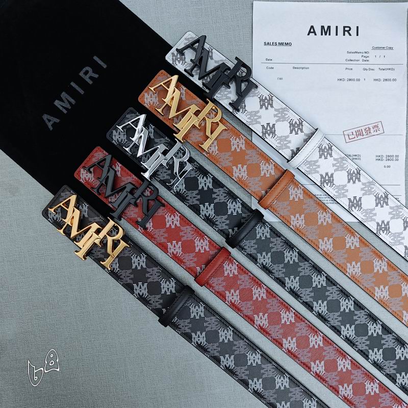 Amiri belt 38mmX90-125cm 8L (33)