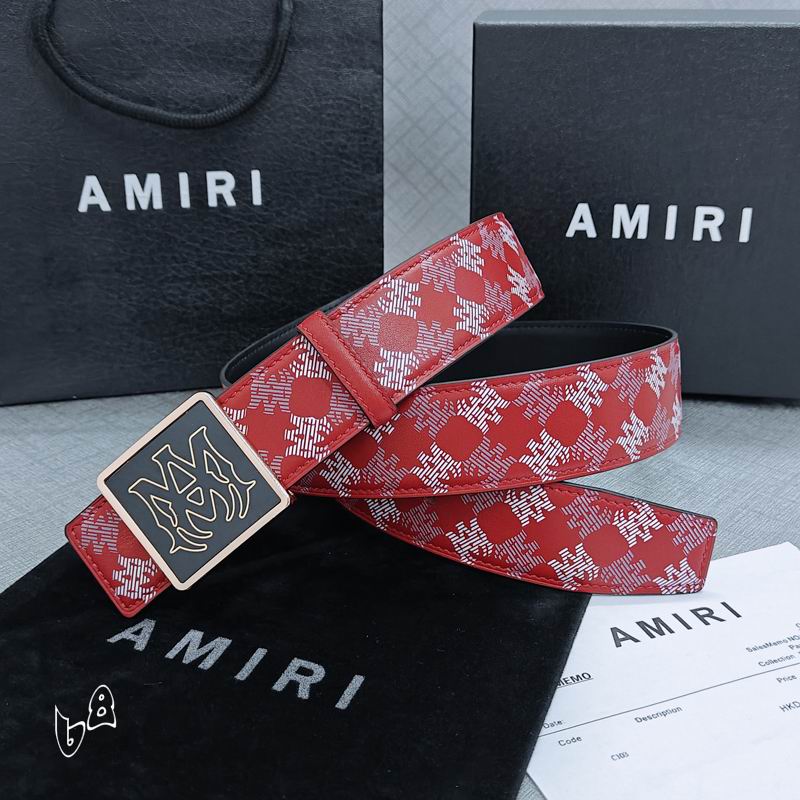 Amiri belt 38mmX90-125cm 8L (43)