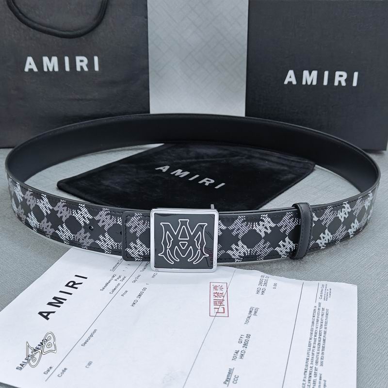 Amiri belt 38mmX90-125cm 8L (44)