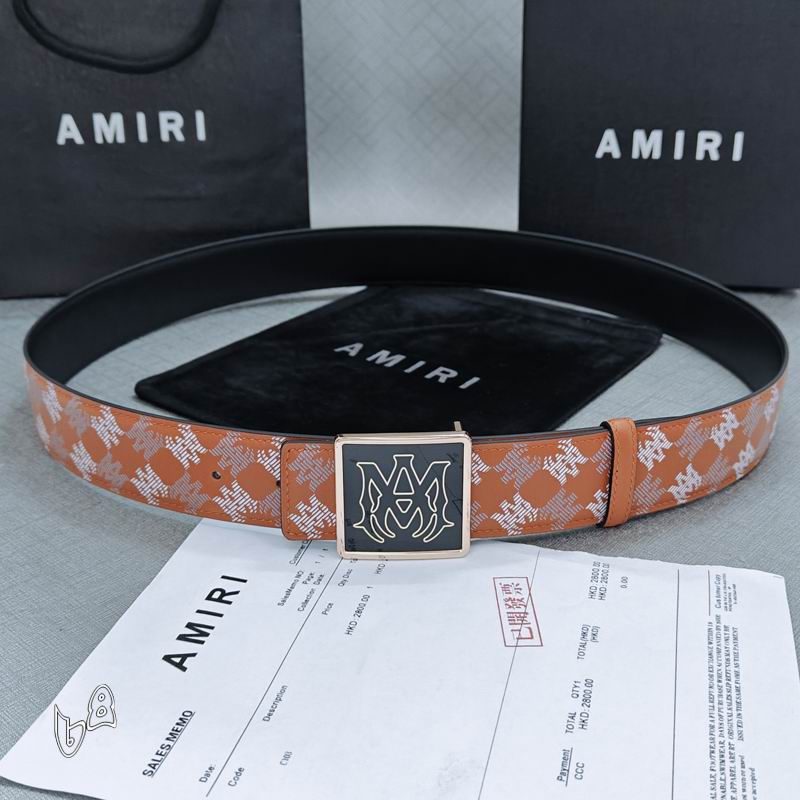 Amiri belt 38mmX90-125cm 8L (47)