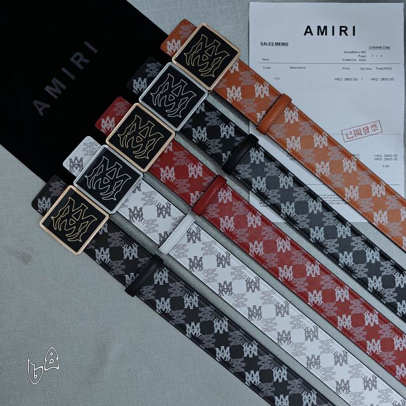 Amiri belt 38mmX90-125cm 8L (50)
