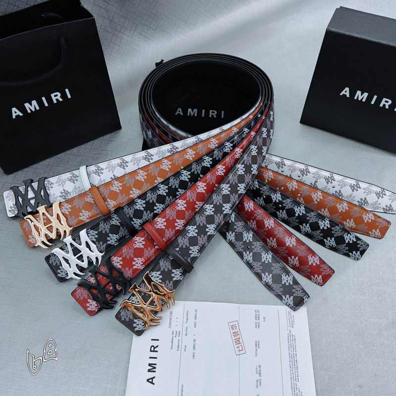 Amiri belt 38mmX90-125cm lb (17)