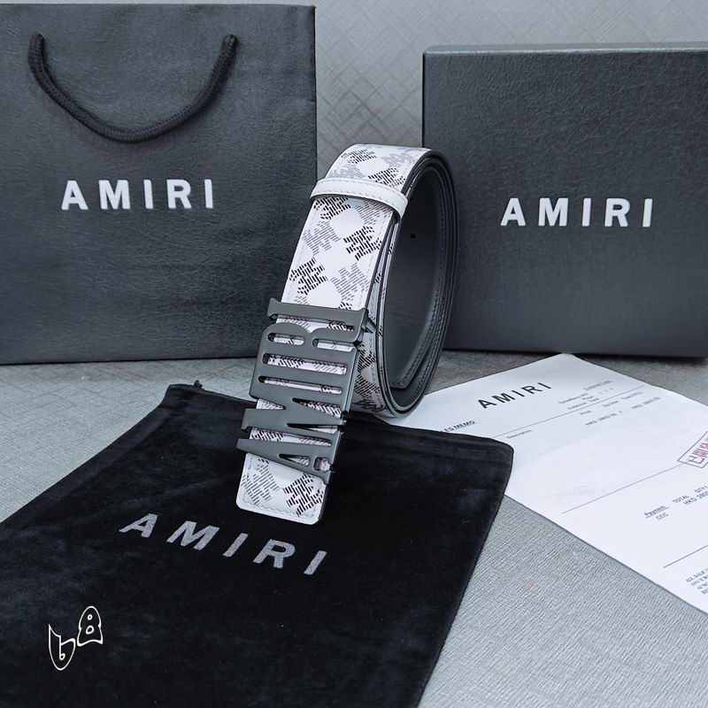 Amiri belt 38mmX90-125cm lb (19)
