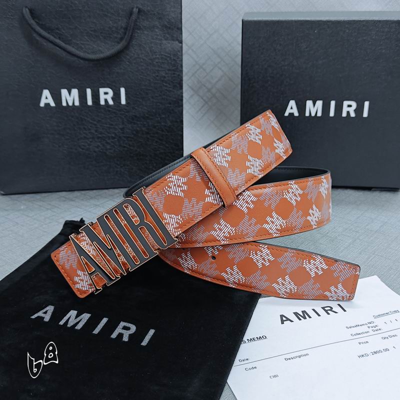 Amiri belt 38mmX90-125cm lb (20)