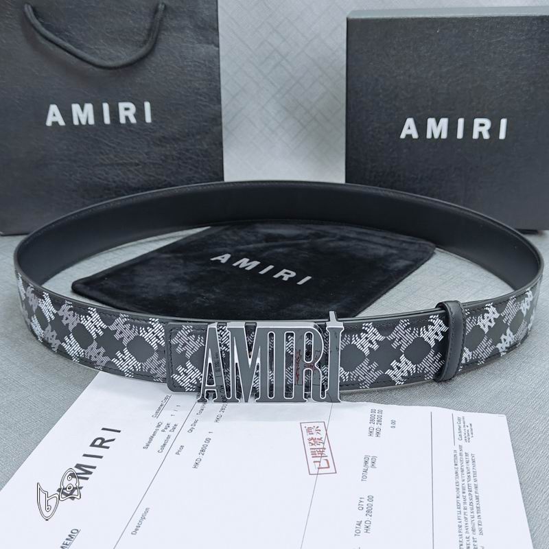Amiri belt 38mmX90-125cm lb (21)