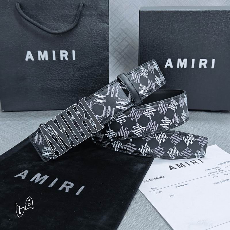 Amiri belt 38mmX90-125cm lb (23)