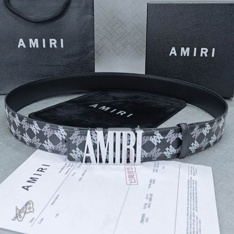 Amiri belt 38mmX90-125cm lb (24)