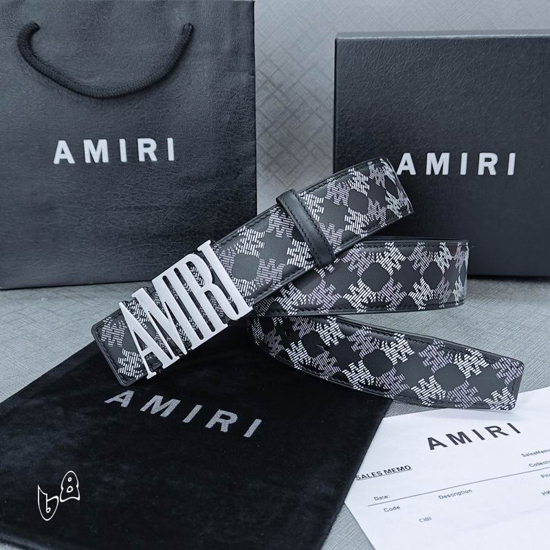 Amiri belt 38mmX90-125cm lb (26)
